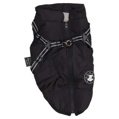 Dog coat (Black) Polyamide, Polyester