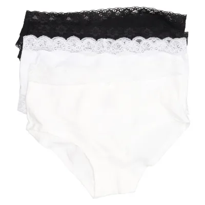 Panties (Black, White) from Gekas Elastane, Organic cotton