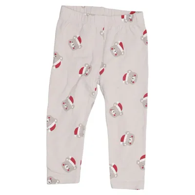 Leggings (Beige, Flerfarvet) fra KappAhl Bomuld, Elastan