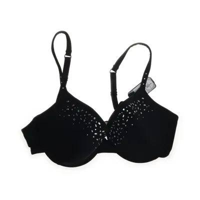 Bra (Black) from Seite*1Girl Elastane, Nylon, Polyester