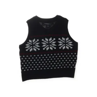 Slipover (Svart, Flerfärgad) från MyWear Baby Akryl