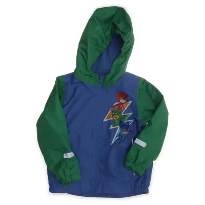 Regnjakke (Blå, Grøn, Flerfarvet) fra PJ Masks Polyester