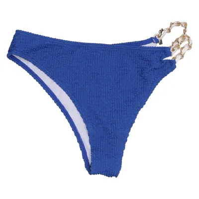 Bikiniunderdel (Blå) från Shein Elastan, Polyester