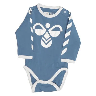 Body (Bleu, Blanc) de Hummel Coton, Élasthane