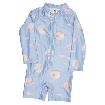 Combinaison de flottaison (Bleu, Multicolore) de H&M Élasthane, Polyester