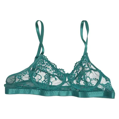 BH (Grön) från Romwe Elastan, Polyester