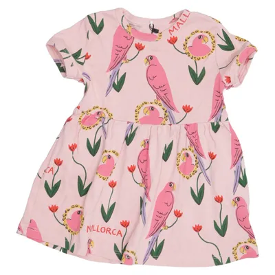 Dress (Pink, Multicolored) from Mini Rodini Cotton