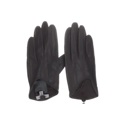 Leather gloves (Gray) from H&M Studio Leather
