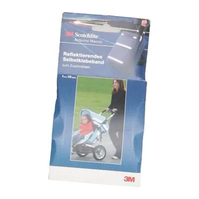 Reflective clip (Scotchlite Reflective Material) from 3M