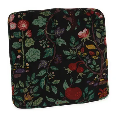 Cushion cover (Black, Multicolored) from IKEA Cotton, Linen