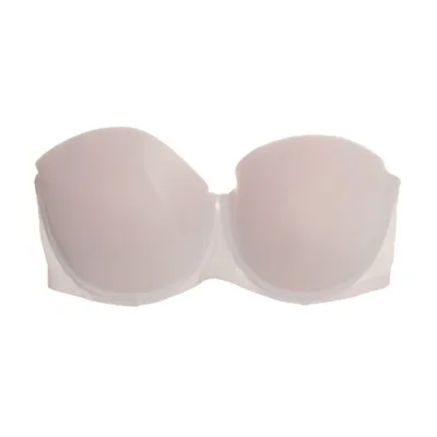 Soutien-gorge bandeau (Blanc) de Change Élasthane, Polyamide