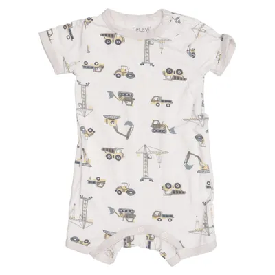 Rompers (Beige, Multicolored) from Celavi Bamboo, Cotton, Elastane, Viscose