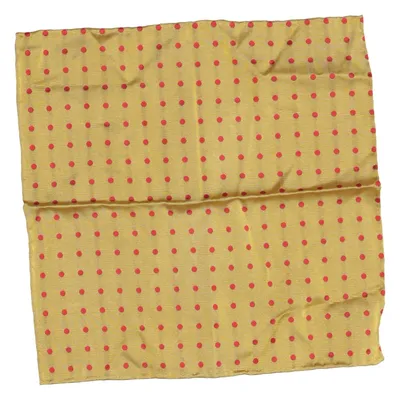 Zakdoek (Geel, Rood) van A.Christensen Zijde