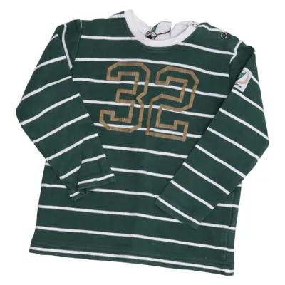 Långärmad t-shirt (Grön, Vit) från FBK Karlstad Bomull