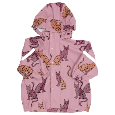 Rain jacket (Pink, Multicolored) from Fix by Lindex Polyurethane