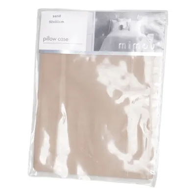 Pillowcase (Beige) from Mimou Cotton
