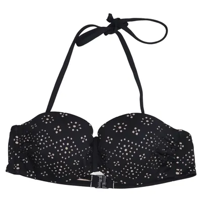 Bikini top (Black, Beige) from Sunseeker Elastane, Polyamide
