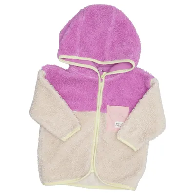 Fleece jacket (Pink, Beige) from C-Mini Recycled polyester