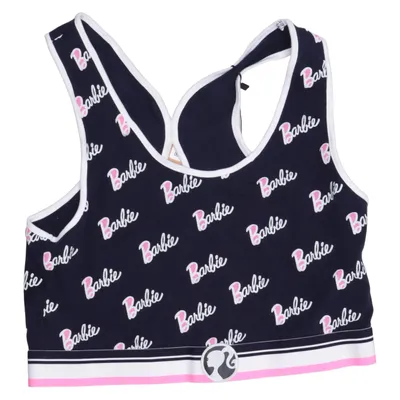 Brassière (Bleu, Rose, Blanc) de Barbie Coton, Élasthane