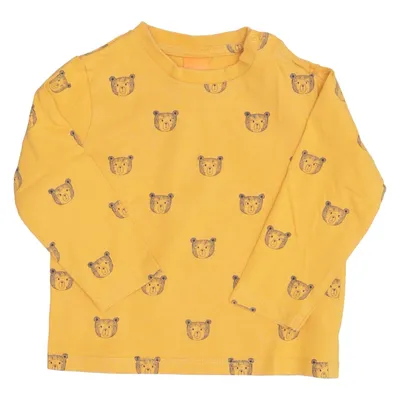 T-shirt à manches longues (Jaune) de Pusblu Coton