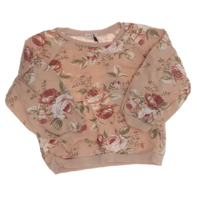Collegetröja (Beige, Flerfärgad) från Newbie by KappAhl Bomull