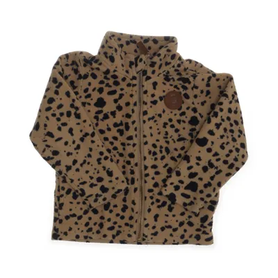 Fleece jas (Beige, Zwart) van Mini Rodini Gerecycled polyester