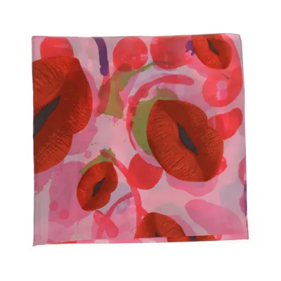 Neckerchief (Pink, Multicolored) from Desigual Polyester