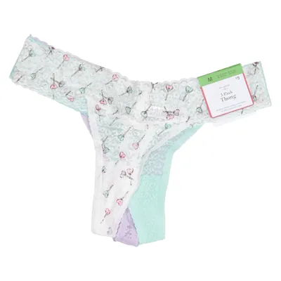 Strings (Violet, Vert, Blanc) de Primark Nylon