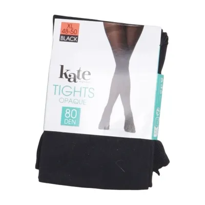 Nylonstrømpebukser (Sort) fra Kate Legwear Elastan, Polyamid