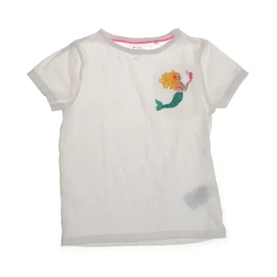 T-shirt (Wit) van Mini Boden Katoen