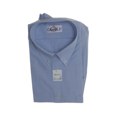 Buttondown-skjorta (Blå, Vit) från GOLF Bomull, Polyester