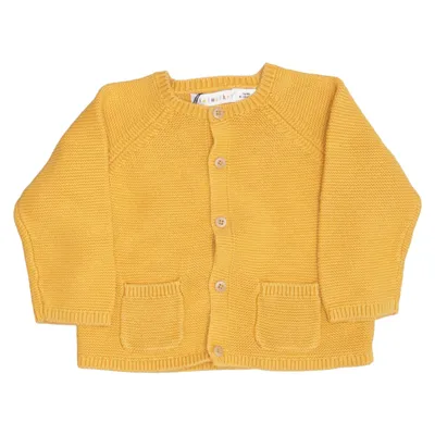 Cardigan (Gul) fra Mini Rodini Bomuld
