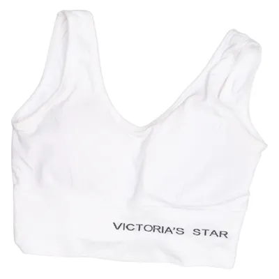 Sports bra (White) from Rosa Junio Elastane, Polyamide
