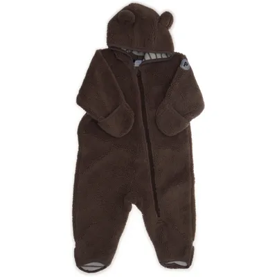 Overall (Bruin) van Polarn O. Pyret Gerecycled polyester
