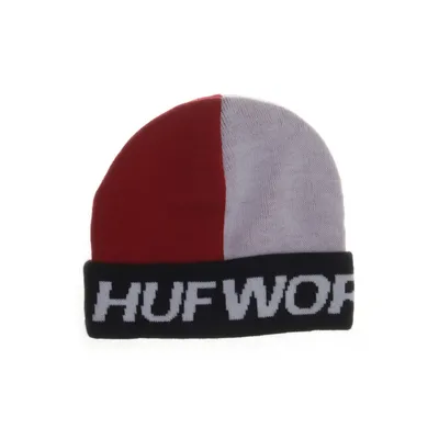 Beanie (Rood, Wit, Zwart) van HUF Acryl