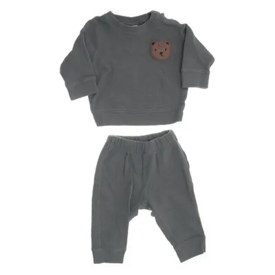 Mjukisset (Grön) från Lindex Baby Bomull, Elastan