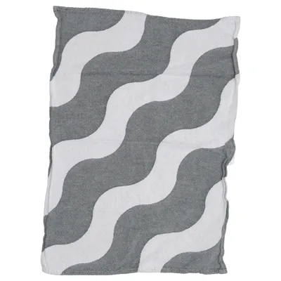 Kitchen towel (Gray, White) from Broste Copenhagen