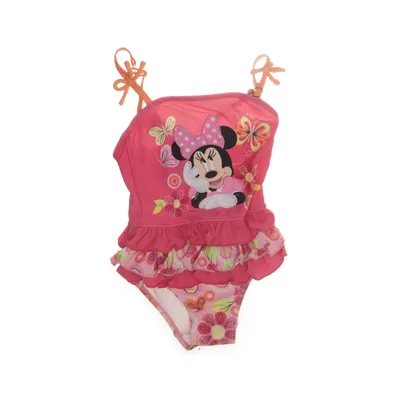 Maillot de bain une pièce (Rose, Multicolore) de Disney Store Élasthane, Polyester