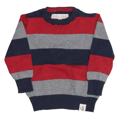 Sweater (Rød, Blå, Grå) fra Baby Skill Bomuld, Polyamid