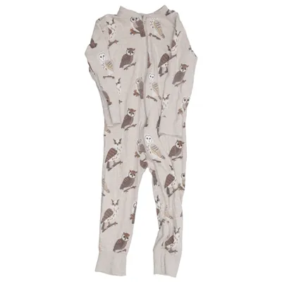 Rompers (Beige, Brown) from Tiny One Elastane, Organic cotton