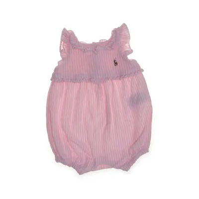 Rompers (Pink, White) from Ralph Lauren Cotton