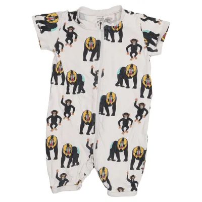 Rompers (Beige, Multicolored) from Lindex Baby Cotton