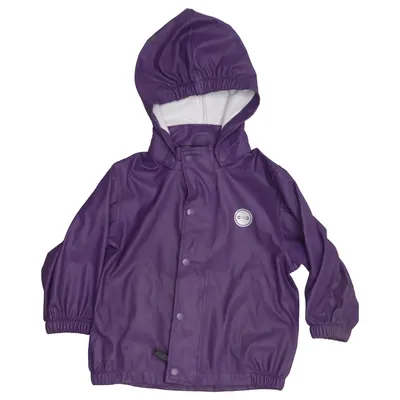 Regenjack (Lila) van Steenholt Polyester, Polyurethaan