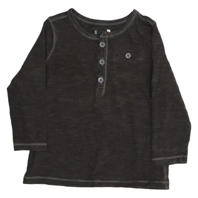 T-shirt manches longues (Gris) de Skill Coton