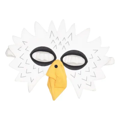 Masquerade-masker (Wit, Geel, Zwart)