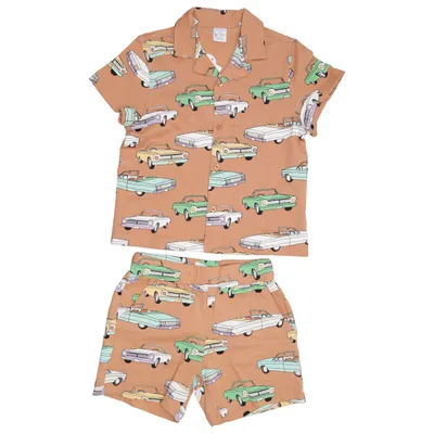 Ensemble (Marron, Multicolore) de Lindex Kids Coton
