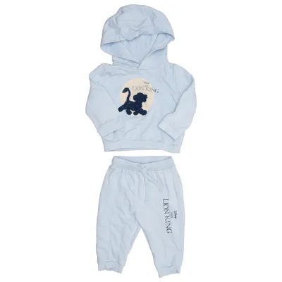Ensemble (Bleu) de Disney Baby Coton, Élasthane