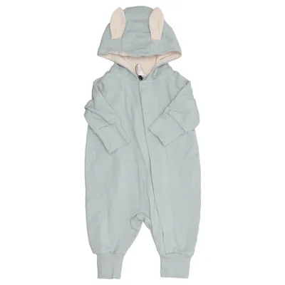 Sparkedragt (Grøn) fra Lindex Baby Bomuld, Elastan
