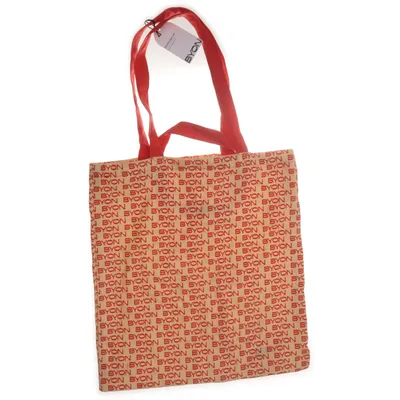 Tygpåse (Beige, Röd) från ByOn Bomull