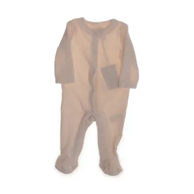 Barboteuse (Beige) de Hema Élasthane, Coton biologique, Polyester